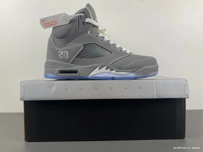 Rep 5 Wolf 136027-005 Air Grey Retro Jordan 0729